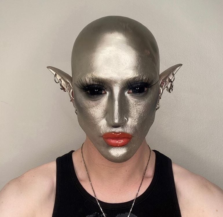 Cruella De Vil Inspired Makeup